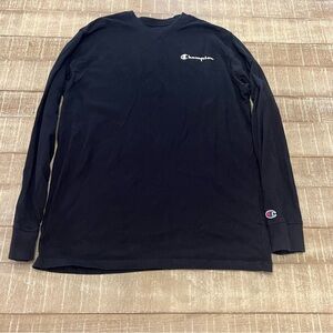 Champion Black Long Sleeve Shirt